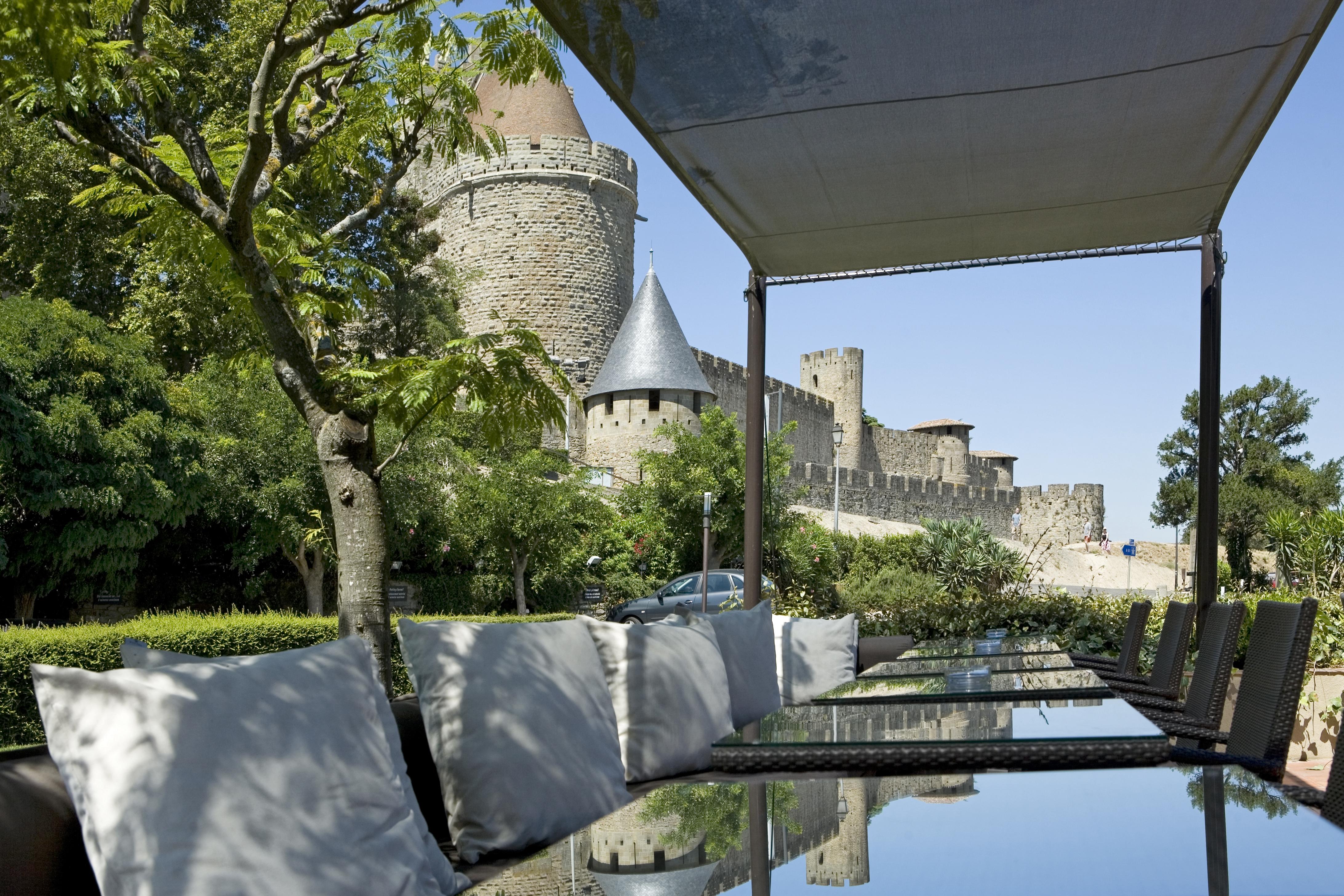 Hotel Montmorency & Spa Carcassonne Exterior foto