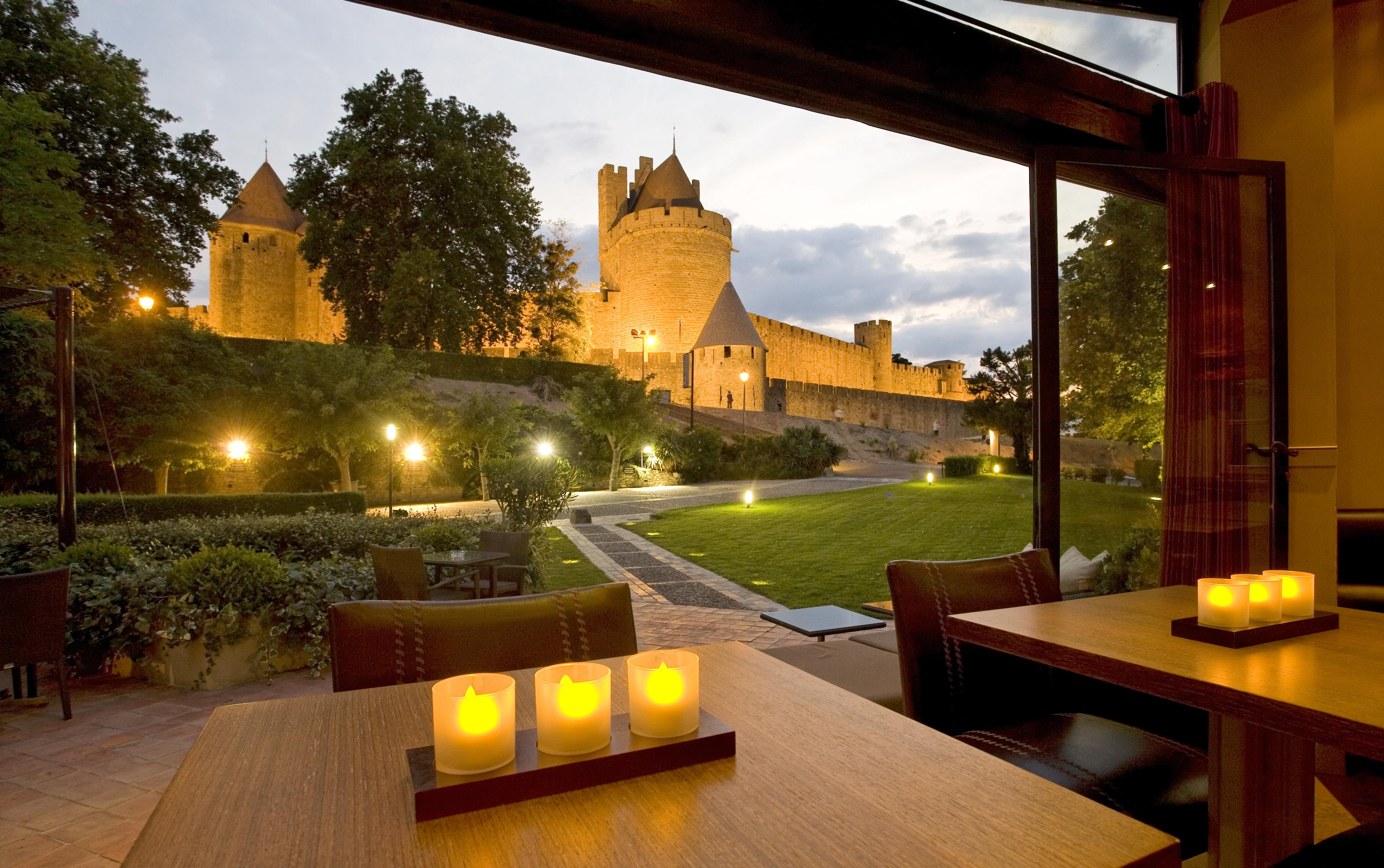 Hotel Montmorency & Spa Carcassonne Exterior foto